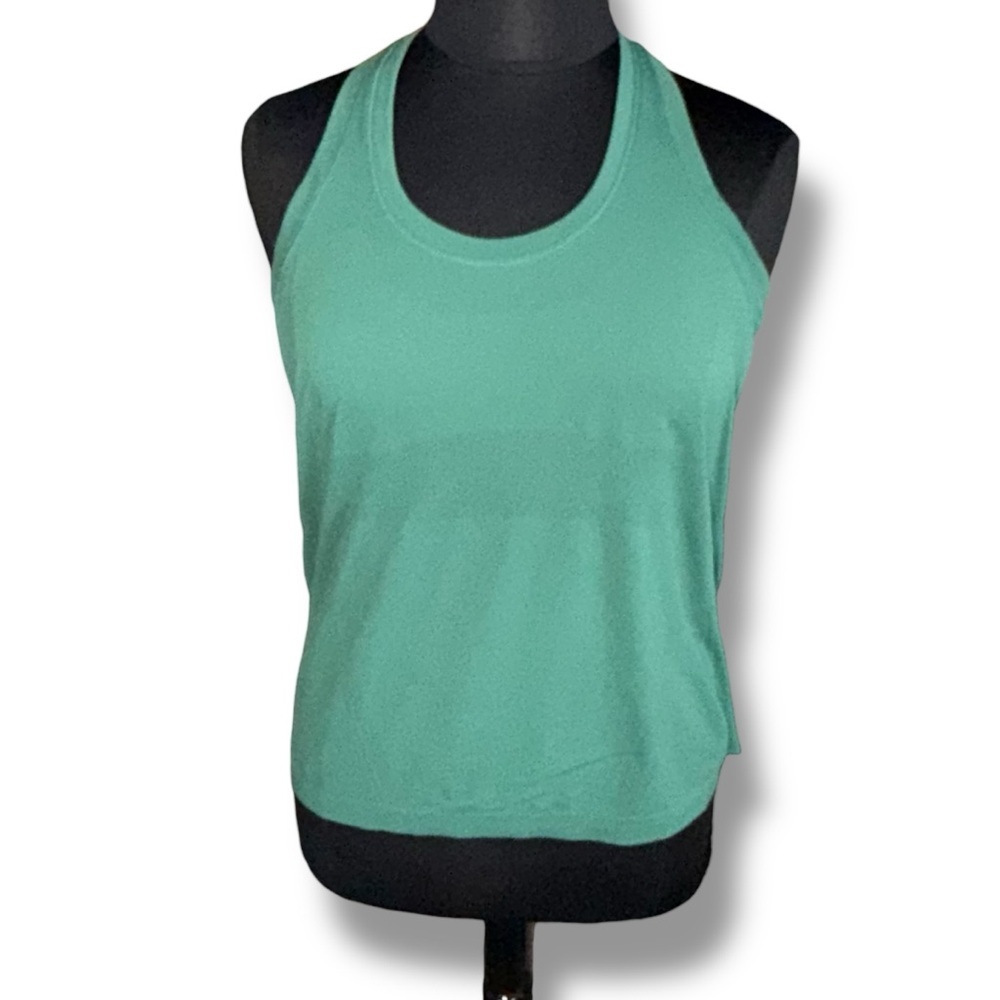 ATHLETA Momentum Seamless Tank - 1X Plus Trillium Green - Picture 2 of 10